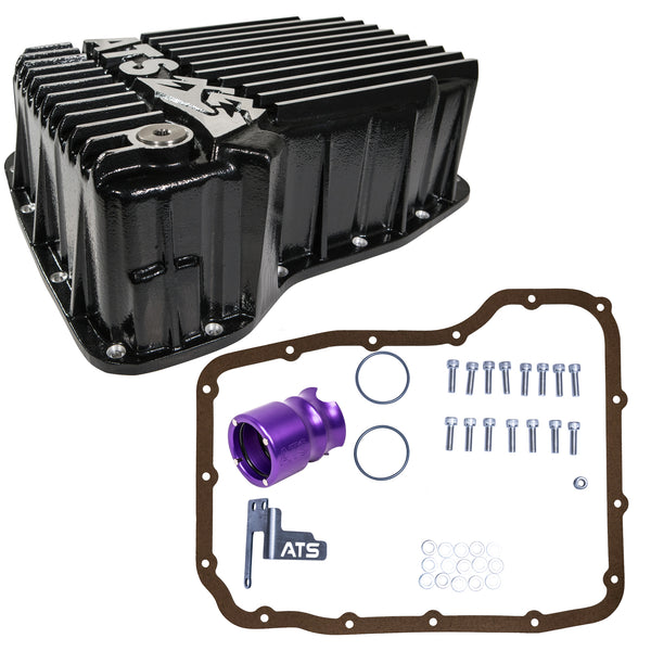 ATS 68Rfe Deep Transmission Pan Fits 2007.5+ 6.7L Cummins - ATS Diesel