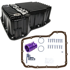 ATS 68Rfe Deep Transmission Pan Fits 2007.5+ 6.7L Cummins - ATS Diesel