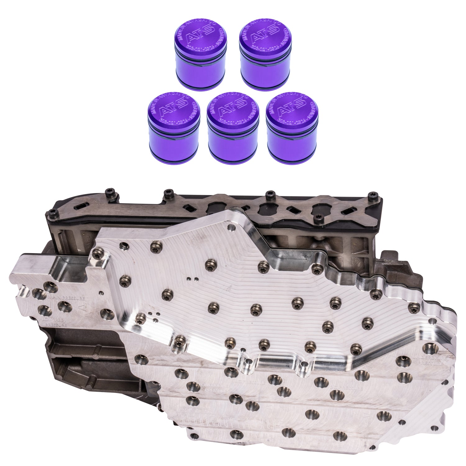 ATS 68RFE Billet Channel Plate Valve Body Fits 2007.5-2019+ 6.7L