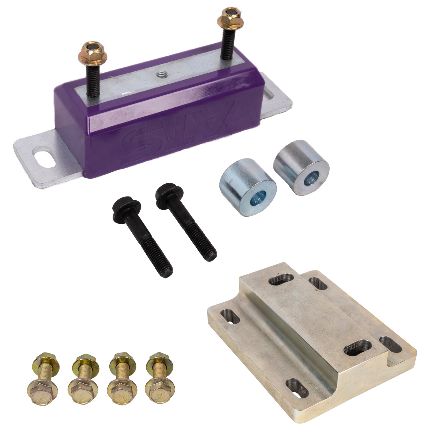 ATS Diesel Transmission Mount Kit for Allison Conversion, 1998.5-2005 Dodge 5.9L Cummins 319-210-2218