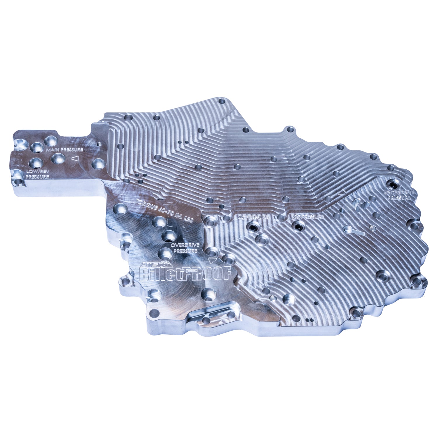 ATS 68RFE Billet Channel Plate Billet Accumulators Separator Plate Gaskets Accumulator Plate Kit  Fits 2007.5-2019+ 6.7L Cummins 1